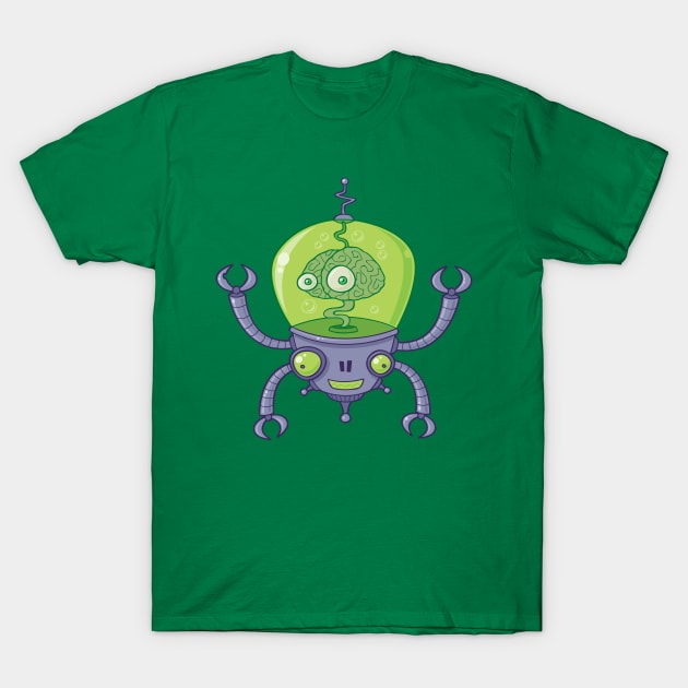 Brainbot T-Shirt by fizzgig